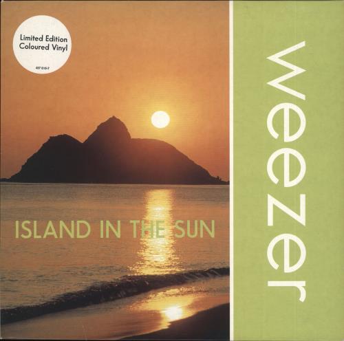 Weezer Island In The Sun - Yellow Vinyl UK 7